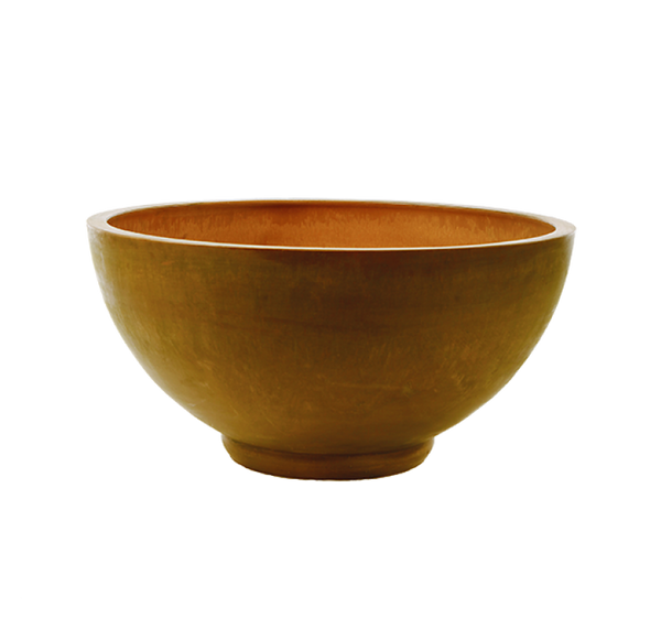 Gold Leaf Design Group Amaya Bowl Planter - Set Of 2 | Outdoor Planters, Troughs & Cachepots | Modishstore-2