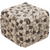 Surya Poufs Cube Pouf - Textural - POUF-14 | Poufs | Modishstore-2