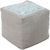 Surya Poufs Cube Pouf - Geometric - POUF-193 | Poufs | Modishstore-2