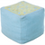 Surya Poufs Cube Pouf - Geometric - POUF-193 | Poufs | Modishstore-3