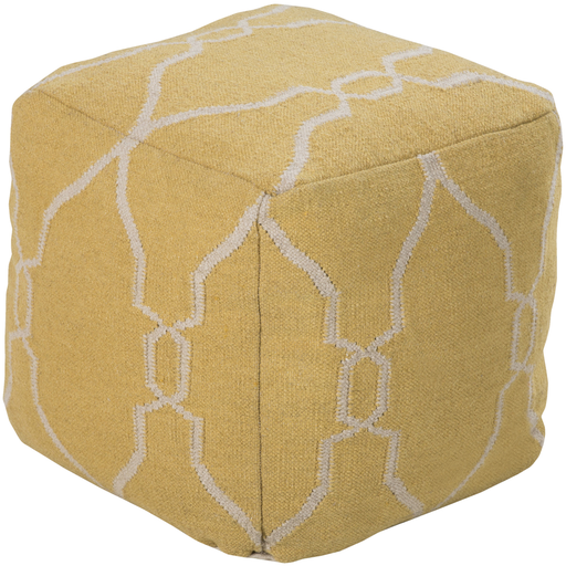 Surya Poufs Cube Pouf - Geometric - POUF-15 | Poufs | Modishstore-3