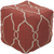 Surya Poufs Cube Pouf - Geometric - POUF-15 | Poufs | Modishstore-4