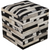 Surya Poufs Cube Pouf - Animal - POUF-240 | Poufs | Modishstore-2