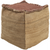 Surya Poufs Cube Pouf - Tonal | Poufs | Modishstore-3