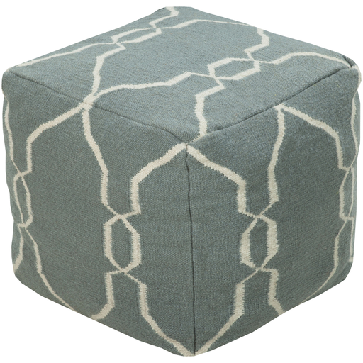 Surya Poufs Cube Pouf - Geometric - POUF-15 | Poufs | Modishstore-6