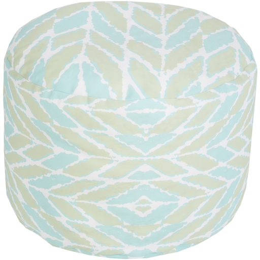 Surya Poufs Cylinder Pouf - Indoor / Outdoor - POUF-261 | Poufs | Modishstore