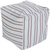 Surya Poufs Cube Pouf - Stripes - POUF-281 | Poufs | Modishstore-5