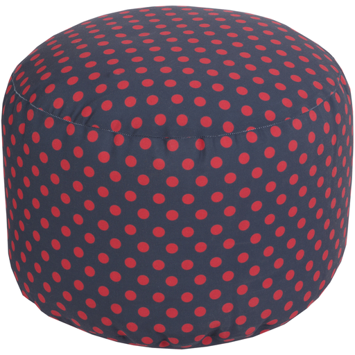 Surya Poufs Cylinder Pouf - Geometric - POUF-291 | Poufs | Modishstore-5