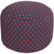 Surya Poufs Cylinder Pouf - Geometric - POUF-291 | Poufs | Modishstore-5