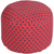 Surya Poufs Cylinder Pouf - Geometric - POUF-291 | Poufs | Modishstore-6