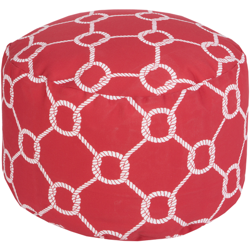 Surya Poufs Cylinder Pouf - Coastal - POUF-297 | Poufs | Modishstore-6
