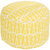 Surya Poufs Cylinder Pouf - Coastal - POUF-303 | Poufs | Modishstore-2