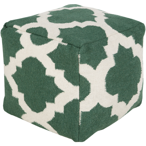 Surya Poufs Cube Pouf - Geometric - POUF-150 | Poufs | Modishstore-2