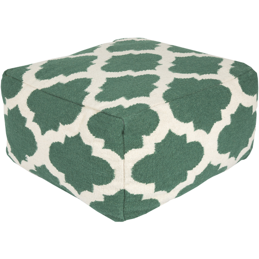 Surya Poufs Cube Pouf - Geometric - POUF-150 | Poufs | Modishstore-3