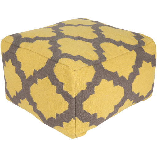 Surya Poufs Cube Pouf - Geometric - POUF-150 | Poufs | Modishstore-5