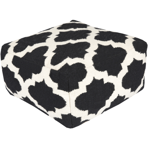 Surya Poufs Cube Pouf - Geometric - POUF-150 | Poufs | Modishstore-11