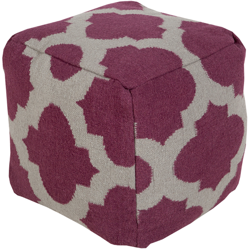 Surya Poufs Cube Pouf - Geometric - POUF-150 | Poufs | Modishstore-16