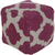 Surya Poufs Cube Pouf - Geometric - POUF-150 | Poufs | Modishstore-16