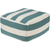 Surya Wide Stripe Pouf | Poufs | Modishstore-3