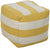 Surya Wide Stripe Pouf | Poufs | Modishstore-5