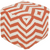 Surya Poufs Cube Pouf - Geometric - POUF-165 | Poufs | Modishstore