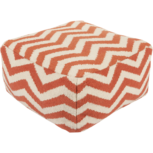 Surya Poufs Cube Pouf - Geometric - POUF-165 | Poufs | Modishstore-2