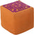 Surya Poufs Cube Pouf - Geometric - POUF-193 | Poufs | Modishstore-6