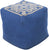 Surya Poufs Cube Pouf - Geometric - POUF-193 | Poufs | Modishstore-7