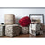 Surya Poufs Cube Pouf - Textural - POUF-30 | Poufs | Modishstore