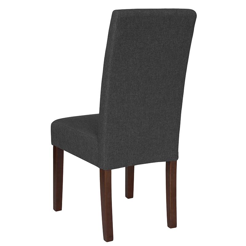 Greenwich Series Gray Fabric Parsons Chair By Flash Furniture | Dining Chairs | Modishstore - 3