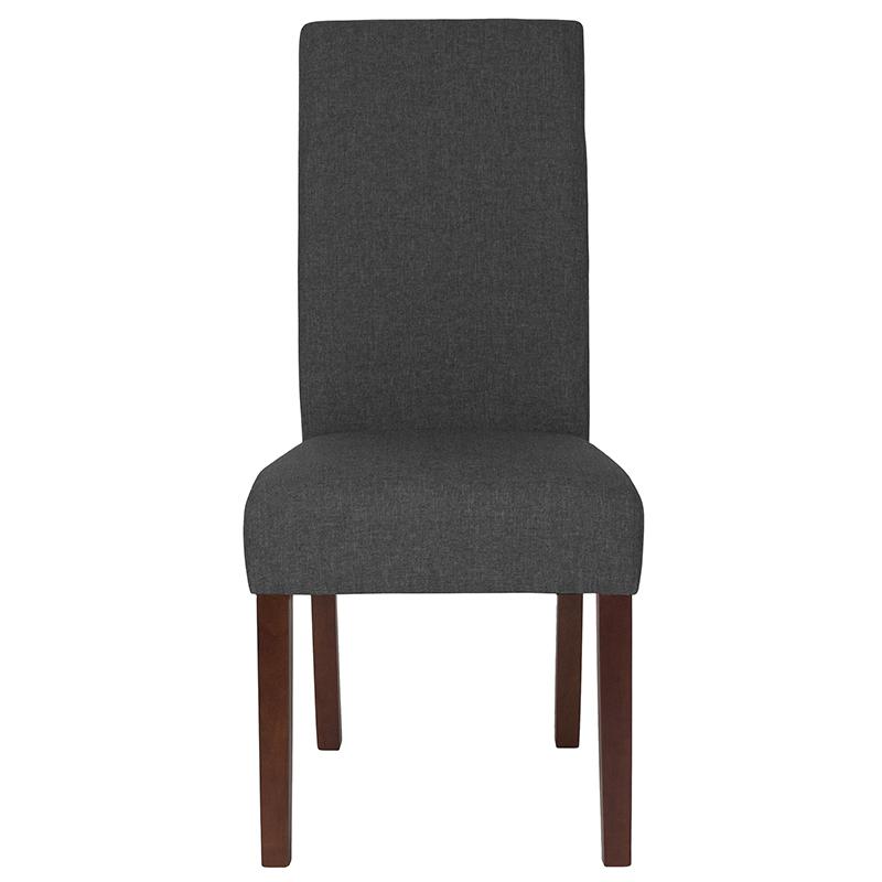 Greenwich Series Gray Fabric Parsons Chair By Flash Furniture | Dining Chairs | Modishstore - 4