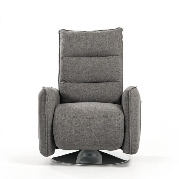 Vig Furniture Divani Casa Fairfax Modern Fabric Recliner Chair | Modishstore | Chairs & Recliners-4