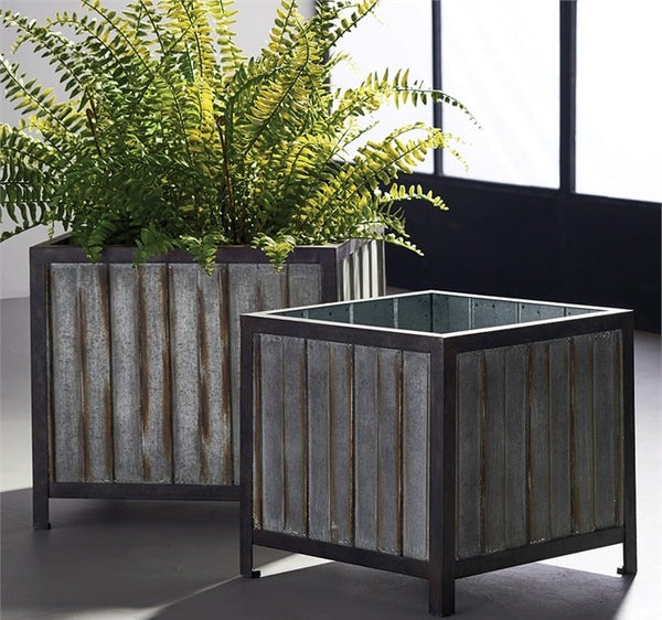 Sonoma Planters “ Set of 2 by Napa Home & Garden