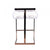 Vig Furniture Modrest Halifax Modern White Faux Fur & Rosegold Bar Stool | Modishstore | Bar Stools-4