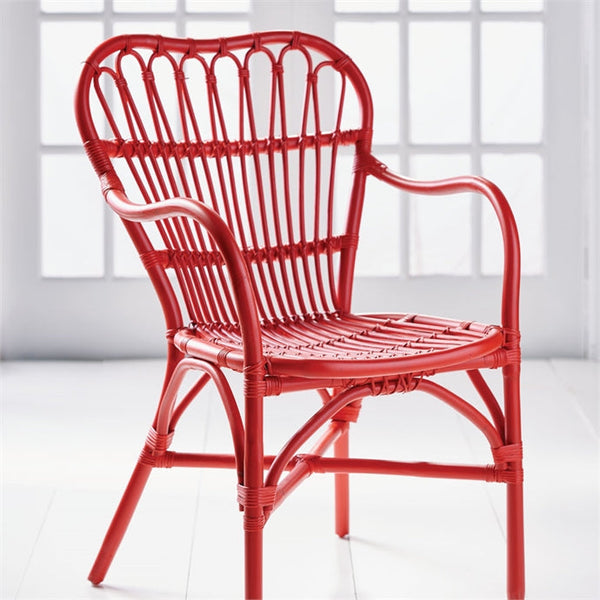 Red American Revival Cafe Chair by Napa Home & Garden