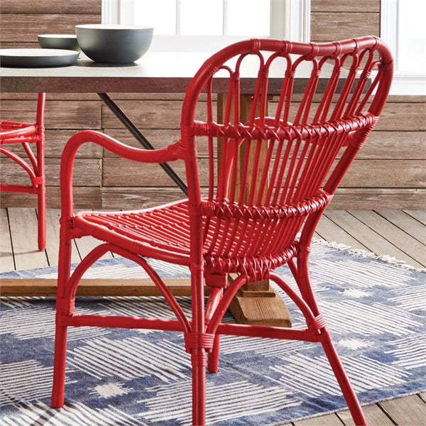 Red American Revival Cafe Chair by Napa Home & Garden