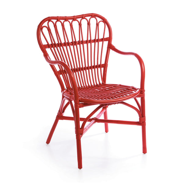 Red American Revival Cafe Chair by Napa Home & Garden