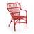 Red American Revival Cafe Chair by Napa Home & Garden