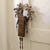 Kalalou Rustic Metal Angel Bell Ornament - Set Of 2-3