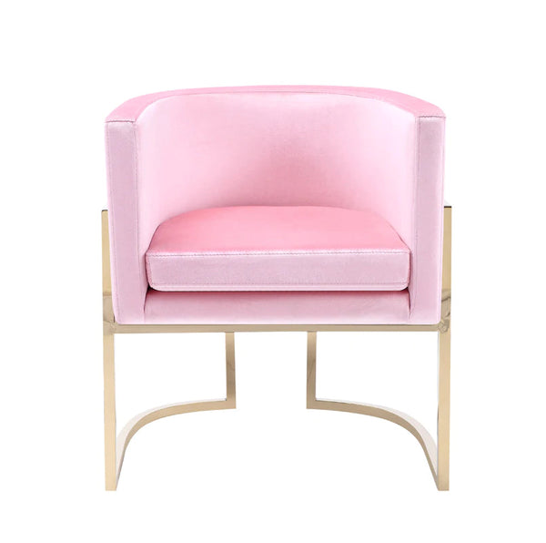 Vig Furniture Modrest Betsy Modern Velvet & Gold Dining Chair