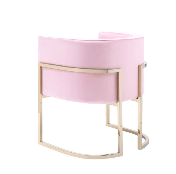 Vig Furniture Modrest Betsy Modern Velvet & Gold Dining Chair