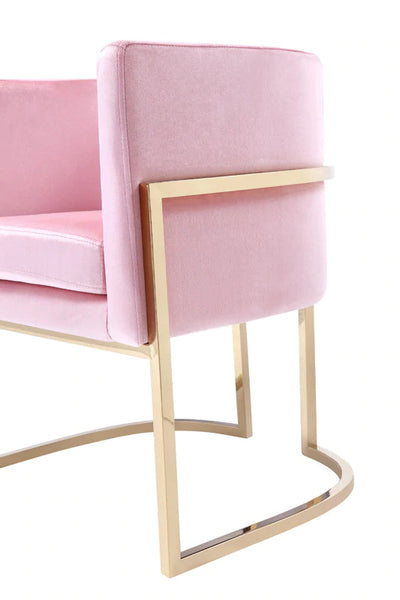Vig Furniture Modrest Betsy Modern Velvet & Gold Dining Chair