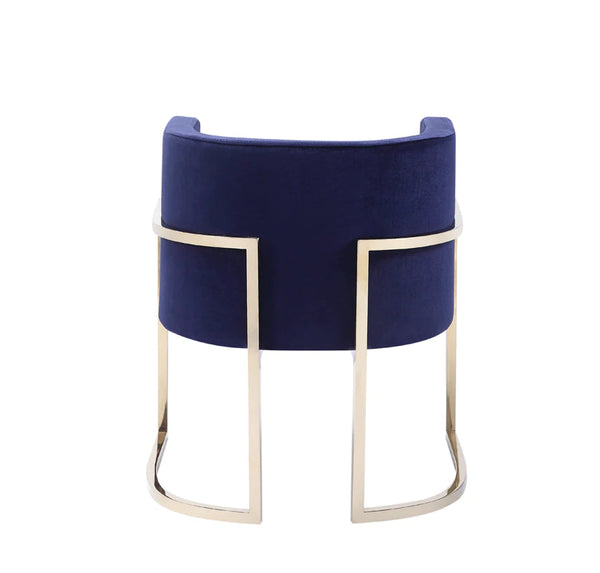 Vig Furniture Modrest Betsy Modern Velvet & Gold Dining Chair