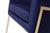 Vig Furniture Modrest Betsy Modern Velvet & Gold Dining Chair