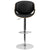 Beech Bentwood Adjustable Height Barstool With Curved Back And Black Vinyl Seat By Flash Furniture | Bar Stools | Modishstore - 4