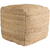 Surya Seaport Cube Pouf - Solid - SEPF-001 | Poufs | Modishstore