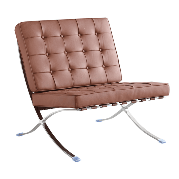 Fine Mod Imports Pavilion Chair in Italian Leather | Accent Chairs | Modishstore-9