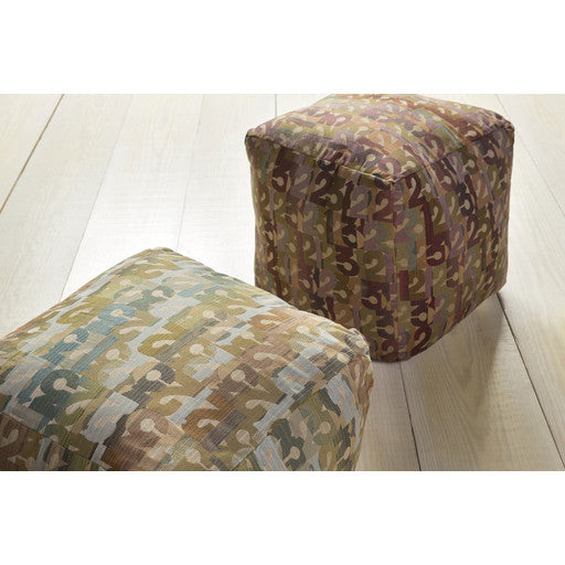 Surya Shoop Shoop Cube Pouf - Novelty - SHPF-001 | Poufs | Modishstore