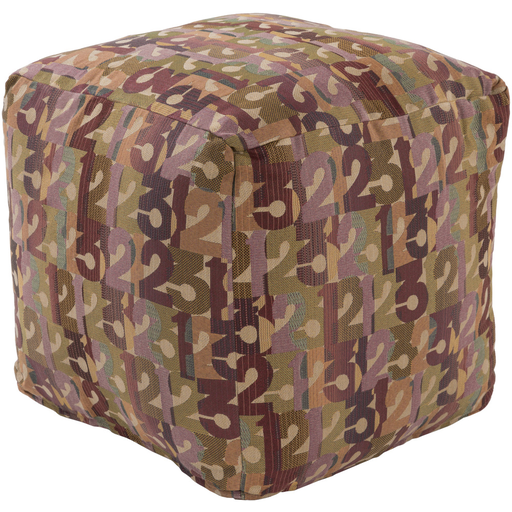 Surya Shoop Shoop Cube Pouf - Novelty - SHPF-001 | Poufs | Modishstore-3