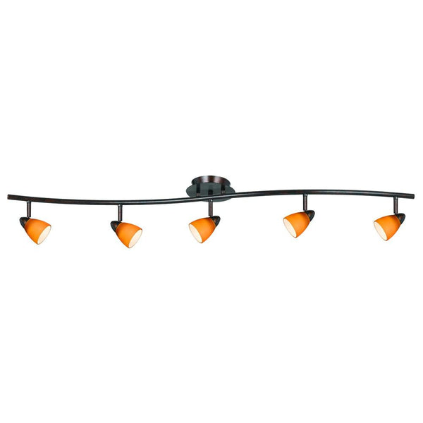 Cal Lighting SL-954-5-RU/AM 5 Light Orbit Light 120V Fixture Body Only | Modishstore | Ceiling Lamps